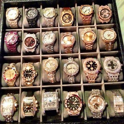 6.4 Million Dollar Watch Collection Floyd Mayweather, Wrist Game, Luxury Watches For Men, Watch Collection, Watches Jewelry, Classical Music, Luxury Watch, Luxury Lifestyle, Luxury Watches