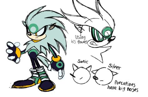 🌺Marcus Larry🌺 on Twitter: "this design isn't finished but this is the idea I have for my silver the porcupine redesign. If you wanna know what I'd do with his story, tweet will be in the thread… https://t.co/p7MWa0zr1w" Sonic Project, Sonic R, How To Draw Sonic, Classic Sonic, Guess Who, Silver The Hedgehog, Sonic Funny, Sonic Franchise, Hedgehog Art