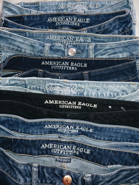 VSCO- shaebillmyer Eagle Aesthetic Wallpaper, American Eagle Store Aesthetic, American Eagle Aesthetic, Eagle Aesthetic, American Eagle Store, American Eagle High Waisted Jeans, Closet Sale, American Eagle Graphic Tees, Eagle Brand