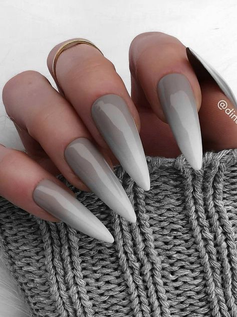 Black Ombre Nails, Red Ombre Nails, Purple Ombre Nails, Disney Acrylic Nails, Blue Ombre Nails, Grey Nail Designs, Pink Ombre Nails, Ombre Nail, Ombre Nails Glitter