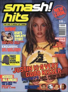 90 Magazine Cover, Britney Spears Magazine Covers, Britney Spears Poster 2000s, 00s Magazine Covers, Vintage Y2k Posters, Early 2000s Magazine Covers, Y2k Music Poster, 2000 Magazine Cover, 90s Tabloids