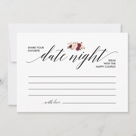 Date Night Card template, date night ideas, bridal shower, Advice, suggestion, Date Jar (TEF312_14)🎀#LoveStory #RomanticEncounters #HeartfeltConnections #DateNightIdeas #SoulmateSearch #FlirtyFridays #CandlelitDinners #StarryEyedMoments #LoveQuotes #DreamyDates #WhisperedPromises #AmourAdventures Advice Jar, Date Jar, Bridal Shower Advice Cards, Date Night Jar, Bridal Shower Advice, Unique Date Ideas, Wedding Advice Cards, Christmas Calligraphy, Bridal Shower Diy