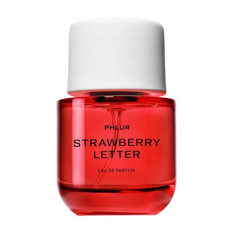 Strawberry Letter Eau de Parfum - PHLUR | Sephora Strawberry Perfume, Sephora Beauty, Whipped Soap, Red Strawberry, Apple Blossom, Tonka Bean, New Fragrances, Signature Scent, Perfume Spray