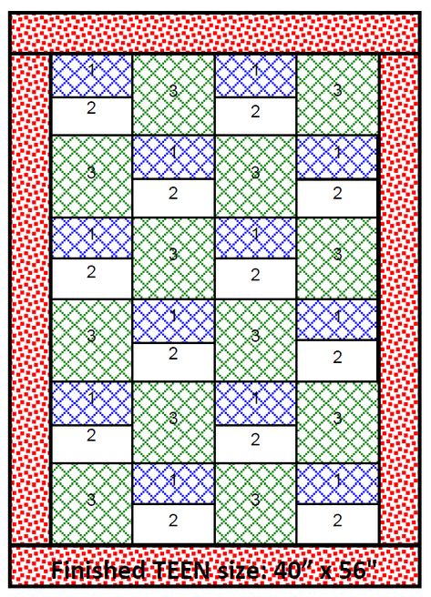 Bricks and Square, Teen and Child – AZ Blankets 4 Kids Quilt Pattern Squares And Rectangles, Quilt Patterns Hand Sewn, How To Create Your Own Quilt Pattern, Easy Baby Quilts For Beginners Simple, 5 Fabric Quilt Pattern Simple, 3 Yard Quilt Patterns Free Fun, Three Color Quilts Patterns, 3 Color Quilt Patterns, Free Quilt Patterns Printables Simple