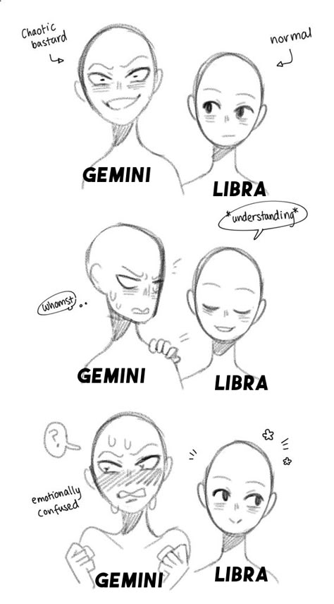 Gemini X Libra Anime, Zodiac Ship Dynamics Gemini, Zodiac Sign Ships, Zodiac Makeup Chart, Zodiac Signs Makeup, Libra Drawing, Zodiac Sign Lips, Libra And Gemini, برج الميزان