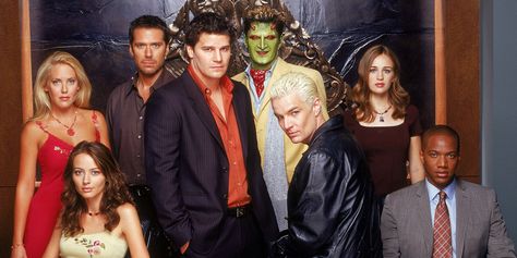 Charisma Carpenter, Full Mon, 90s Tv Shows, Amy Acker, Michelle Gellar, Tv Horror, David Boreanaz, Original Vampire, Alyson Hannigan