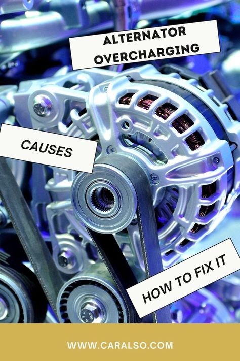 Some times this really tough to know why our car alternator overcharging. And we also don't know how to fix an alternator overcharging issue in a car. In this post you will know why alternator overcharging, how to tell and how to fix an overcharge alternator. Car Rust Repair, Alternator Repair, Power Ideas, Car Repair Diy, Car Alternator, Battery Repair, Motorcycle Repair, Lacoste Shoes, Electronics Basics