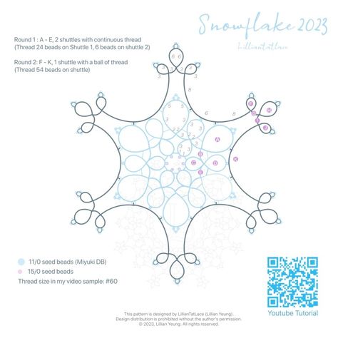 Tatted Snowflakes, Tatting, Seed Beads, The Future, Free Pattern, I Want, Thread, Beads, Pattern