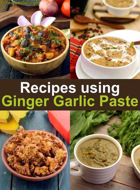 621 ginger-garlic paste recipes | Ginger Garlic Paste in Indian cooking Ginger Garlic Paste Recipes, Ginger Paste Recipe, Recipes With Ginger, Garlic Paste Recipe, Garlic Ginger Paste Recipe, Fish Parcels, Indian Vegetables, Cooking With Ginger, Authentic Indian Recipes