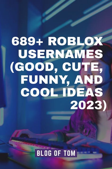 Need a hand finding the best Roblox username for you? Check out our comprehensive list of Roblox usernames right here! Funny Roblox Names, Aesthetic Roblox Username Ideas, Funny Roblox Usernames, Good Roblox Usernames, Roblox Username Ideas Y2k, Cute Roblox Username Ideas, Cute Roblox Names, Roblox Username Ideas, Funny Usernames