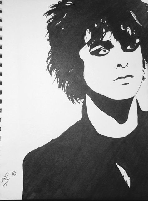 Billie Joe Armstrong Drawing, Green Day Drawings, Cool Eye Drawings, Billy Joe Armstrong, Green Day Billie Joe, Joe Armstrong, Band Wallpapers, Billie Joe Armstrong, Linocut Art