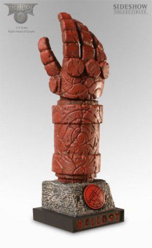 Sideshow Collectibles 1/4 scale Hellboy - The Right Hand of Doom replica Right Hand Of Doom, Sideshow Collectibles, Right Hand, Bookends, Collectibles, Comics, 10 Things