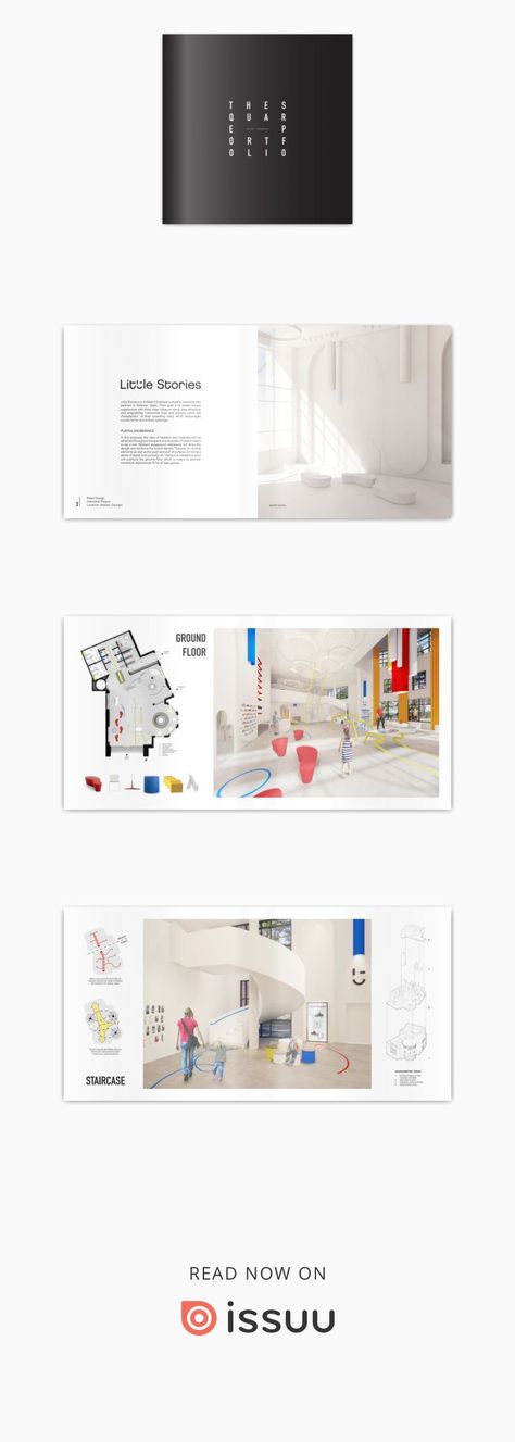 Portfolio Booklet Design, Square Page Layout Design, Architecture Portfolio Layout Student, Square Portfolio Layout, Square Architecture Portfolio, Square Portfolio Layout Architecture, Arch Portfolio Cover, Portfolio Page Layout, Architecture Portfolio Design Layout