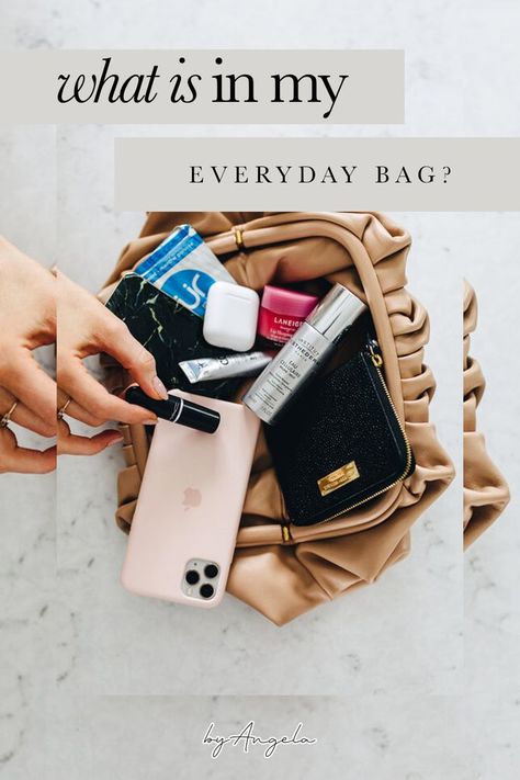 What I have in my bag actually really depends on which bag I am carrying and how much I can stuff in to it! That said, these are my basic items I never leave the house without. See What's Inside: https://www.byangelaprice.com/blog/2020/2/16/whats-in-my-purse?rq=bag #byangela #angelaprice #lifestyle #blogger #blog #montreal #mom #momlife #2022 #hockeywife #purse #bag #whatsinmypurse #whatsinmybag What’s In My Mom Purse, What’s In My Crossbody Bag, What To Have In Your Purse, What’s In My Purse, Hydrating Face Spray, Mom Purses, Hockey Wife, Inside Purse, What's In My Purse