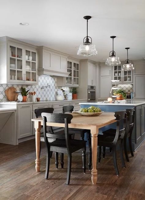 Kitchen Island With Chair Height Seating, Kitchen Island With Drop Down Table, Island Bar With Dining Table, Table At The End Of Island, Kitchen Table Off Island, Kitchen Table Connected To Island, Table Connected To Kitchen Island, 13ft Kitchen Island, Kitchen Island Attached Table