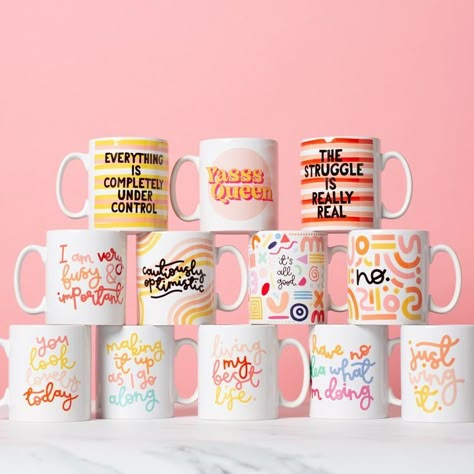 Sublimacion Ideas, Mugs Ideas, Dishwasher Tablets, Diy Mugs, Mug Ideas, Mug Press, Customised Mugs, Sublimation Mugs, Cool Mugs