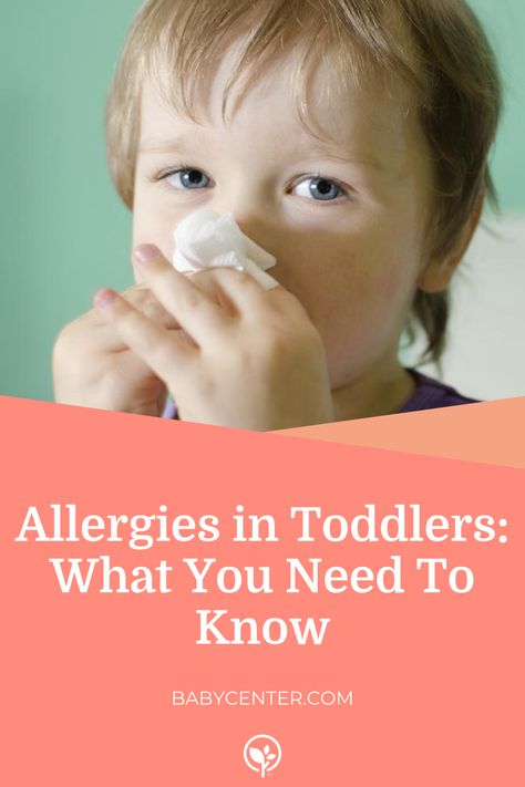 Toddler Allergies, Allergy Eyes, Kids Allergies, Toddler Behavior, Toilet Training, Baby Center, Mom Advice, Best Mom, Allergies