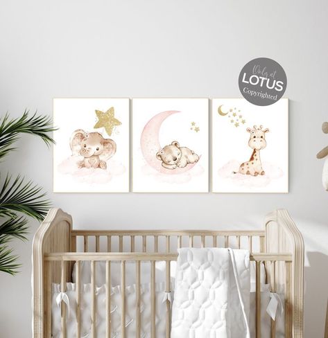 Sheep Nursery Decor, Wall Art Animals, Sheep Nursery, Nursery Gender Neutral, Grey Nursery Decor, Gray Nursery, Gold Nursery, Giraffe Nursery, Nursery Art Boy