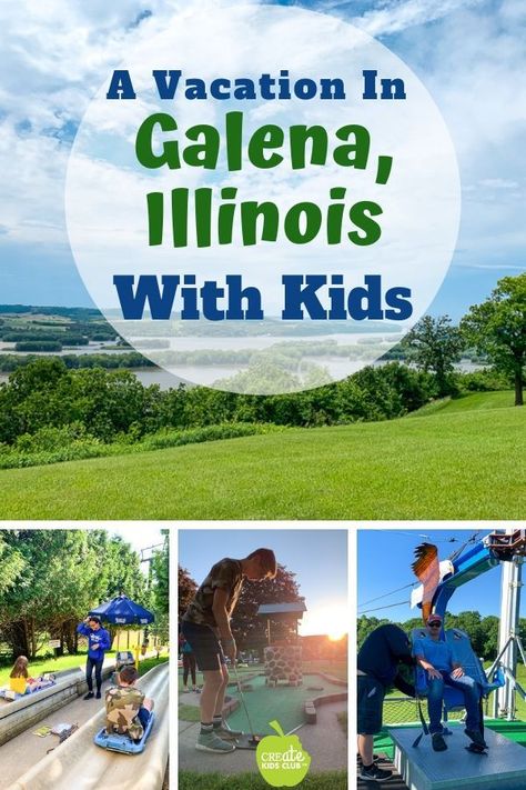 Planning a Midwest vacation with kids this summer? Try an adventure vacation to Galena, Illinois. Find 6 fun-filled kid-friendly activities for young children, tweens, teens, and adults at Chestnut Mountain Resort. Try the alpine slide, zip line, mountain biking, and much more. #familyvacationidea #midwestvacation #illinoisweekendgetaway #travelwithkids #travelwithteens #createkidsclub Midwest Family Vacations Kids, Midwest Vacations With Kids, Midwest Travel Destinations, Midwest Vacations, Alpine Slide, Galena Illinois, Illinois Travel, Kid Friendly Vacations, 2023 Travel