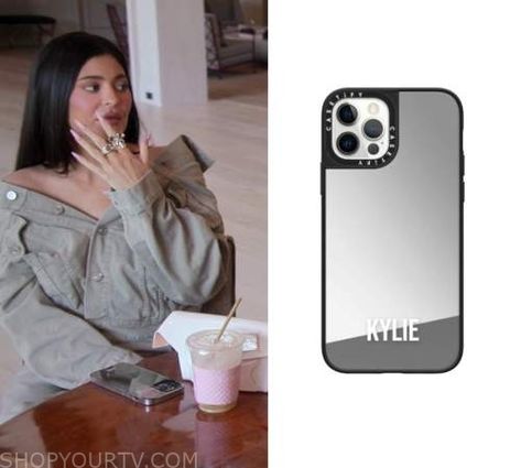 Mirrored Phone Case, Kendall Jenner Phone Case, Celebrity Phone Cases, Mirror Phone Cases, Mirror Iphone Case, That Girl Phone Case, Kylie Jenner Case, Kylie Jenner Phone Case, The Kardashians Season 2