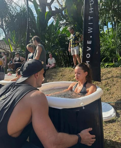 Ice Bath Aesthetic, Isabelle Mathers, Bath Aesthetic, Ice Bath, Runner Girl, Healthy Lifestyle Inspiration, Health Skin Care, Future Lifestyle, Holistic Living