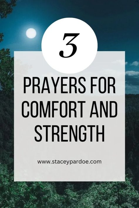 3 Empowering Prayers for Strength and Comfort - Stacey Pardoe Prayer For Strength, Prayer For Comfort, Prayer For Work, When Life Gets Hard, Spiritual Retreat, Prayers For Strength, Womens Bible Study, Biblical Inspiration, Christian Encouragement