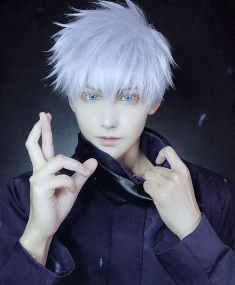 Hot Anime Cosplay, Jujutsu Kaisen Cosplay, Inuyasha Cosplay, Cosplay Boy, Desain Quilling, Best Anime Drawings, Epic Cosplay, Naruto Cosplay, Short Hair Wigs