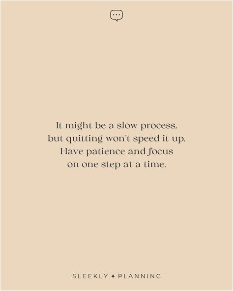 / MONDAY MOTIVATION / It might be a slow process, but quitting won't speed it up. Have patience and focus on one step at a time! Happy Monday 😀. 🏷️ #sleeklyplanning #quotestoliveby #quotestagram #quotesoftheday #quotesdaily #quotesaboutlife #quotestags #quotesgram #quotesofinstagram #quotesandsayings #quotesforlife #QuotesForYou #quoteslife #changequotes #selfcarequotes #lifequotes #quotesrelatable #motivationalquotes #selfhealers #inspiredaily #quotes #mentalhealth #motivation #inspiration ... Its A Slow Process But Quitting Wont Speed It Up, Having Patience, Change Quotes, Happy Monday, First Step, Monday Motivation, Be Yourself Quotes, Quotes To Live By, Motivational Quotes