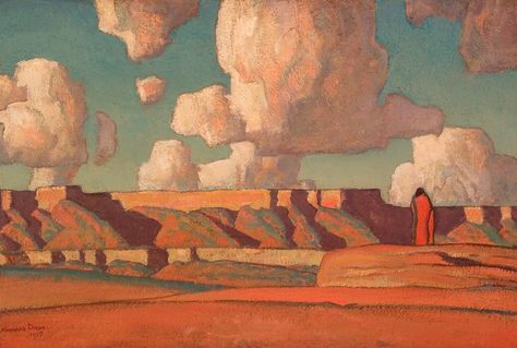 Maynard Dixon, Southwestern Art, Western Paintings, Western Artist, Southwest Art, Western Art, Art Auction, American Art, Landscape Art