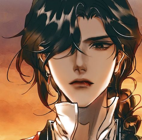 hua chengzu's wife city on Twitter: "the manhwa is just a fanficition of himself that hua cheng wrote and the donghua is what he actually looks like… " Hua Cheng, On Twitter, Twitter, Red, Hair, Anime, White, Black