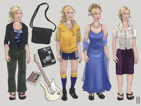 Kate Stratford, Kat Stratford, 90s Outfits, 10 Things I Hate About You, S Aesthetic, Riot Grrrl, 90s Fashion Outfits, 90s Outfit, Summer Fashion Outfits