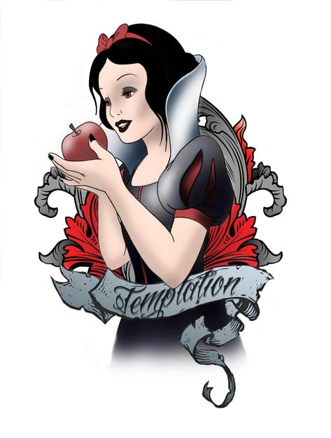 Snow White Tattoo, White Tattoo, Snow White, White