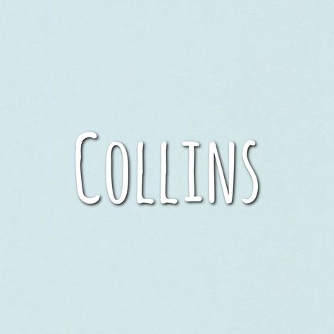 Collins Name, Character Names, Baby Name, Baby Names, Quick Saves