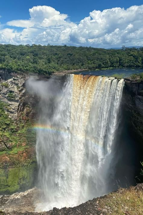 Kaieteur Falls, Countries To Visit, Dream Travel Destinations, South America Travel, Beautiful Places To Travel, From Instagram, Beautiful Islands, America Travel, Travel Life