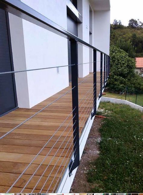 Custom Deck Railing, Reling Design, Cable Railing Deck, Stainless Steel Cable Railing, Outdoor Living Deck, Patio Railing, Deck Railing Design, Staircase Railing Design, Balcony Railing Design