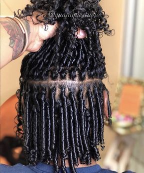 Small Starter Locs, Two Strand Twist Hairstyles Natural Hair, Comb Coil Starter Locs, Natural Locs With Curly Ends, Coils On Natural Hair, Finger Coiling, Locs With Curly Ends, Finger Coils Natural Hair, Coiling Natural Hair