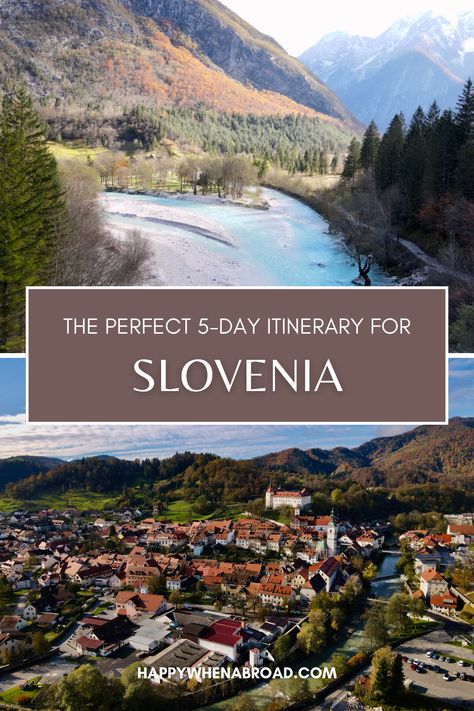 Slovenia Road Trip Itinerary Slovenia Itinerary, Slovenia Travel, Eastern Europe Travel, Lake Bled, Europe Travel Guide, Europe Travel Destinations, Road Trip Itinerary, Europe Travel Tips, Europe Destinations