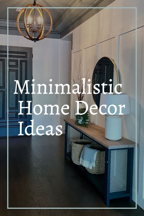 You can have a beautifully decorated home without all the clutter. Minimalistic home decor ideas. How to decorate your home without overdoing it? Decluttering, organizing, painting, and embracing the minimalistic lifestyle. Clear out the clutter, and get rid of the outdated decor. Simplify and less stuff which equates to more calm. A modern minimalistic home with cozy spaces can be achieved with pillows and throws. Home updates with minimal decor. Warm and inviting. Cultivate a hygge home. Minimalistic Lifestyle, Minimalistic Home Decor, Minimalistic Home, Home Updates, Cozy Spaces, Hygge Home, Minimal Home, Minimal Decor, Pillows And Throws