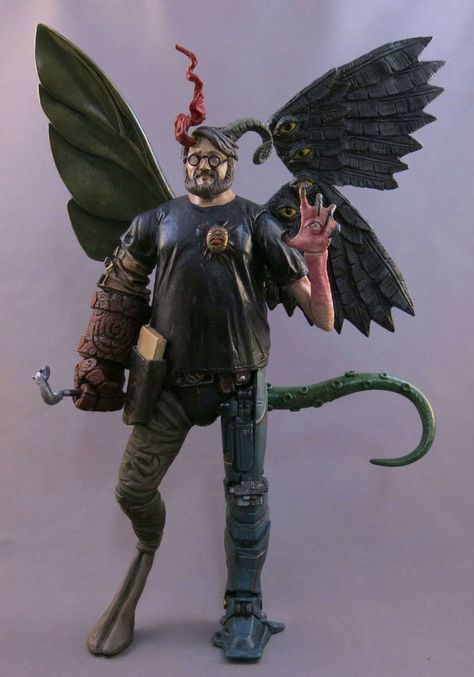 Guillermo Del Toro Art, Hero Villain, Romantic Films, Action Toys, Show Collection, Pop Culture Art, The Director, Geek Art, Dark Horse Comics