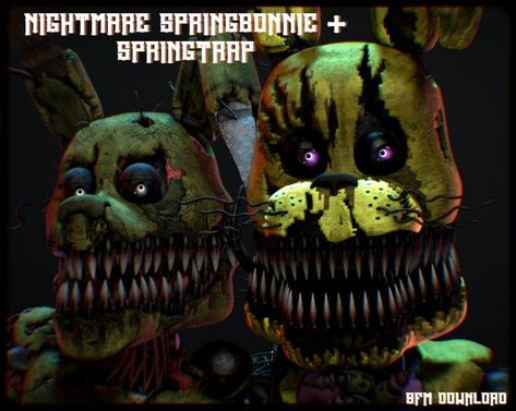 Nightmare Springtrap, Fnaf Nightmare, Fnaf Sfm, Fnaf Wallpapers, Fnaf Drawings, Fnaf Art, Five Night, Five Nights At Freddy's, Steam