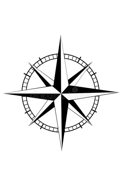 Sextant Tattoo, Geometric Compass Tattoo, Compass Tattoo Meaning, Nautical Compass Tattoo, Christus Tattoo, Compass Pattern, Nautical Star Tattoos, Star Tattoo Meaning, Simple Compass