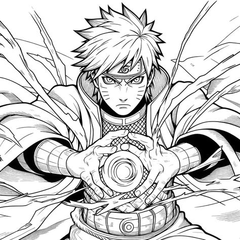 Cool Naruto Drawings, Naruto Coloring Pages Free Printable, Itachi Coloring Pages, Naruto Manga Page, Naruto Drawings Color, Coloring Pages Naruto, Coloring Pages Anime, Naruto Coloring Pages, Naruto Artwork