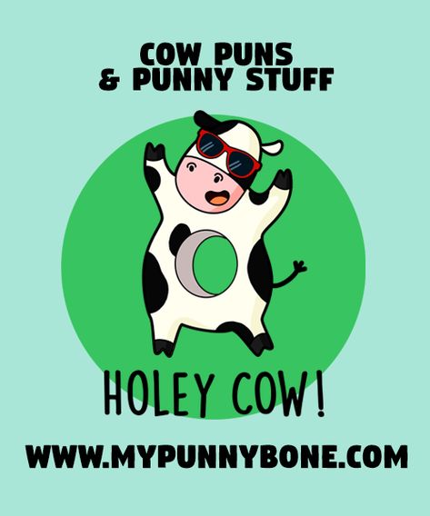 Cow Puns, Cops Humor, Funny Cow, Cows Funny, Dairy Cows, Baby Cows, Gentle Giant, Cute Cows, Funny Puns