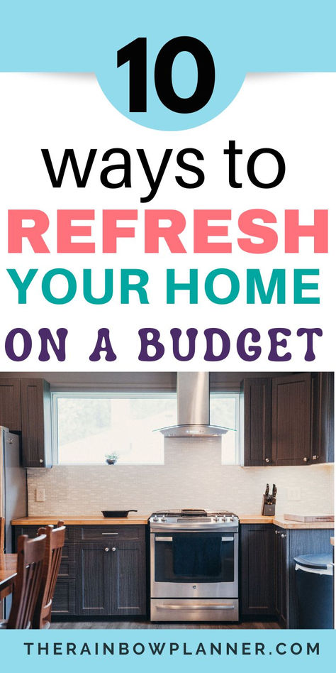 how to refresh your home Clean House In One Hour, Cleaning List By Room, Home Cleaning Schedule, House Cleaning Schedule, Under Bathroom Sink, Easy House Cleaning, Pot And Pans Organization, Mudroom Organization, Pan Organization