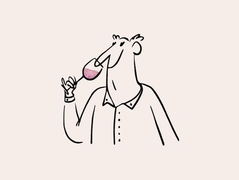 Wine Logo, Naive Illustration, Directory Design, Wine Shop, Design Jobs, Experience Design, 로고 디자인, Bottle Design, Art Plastique