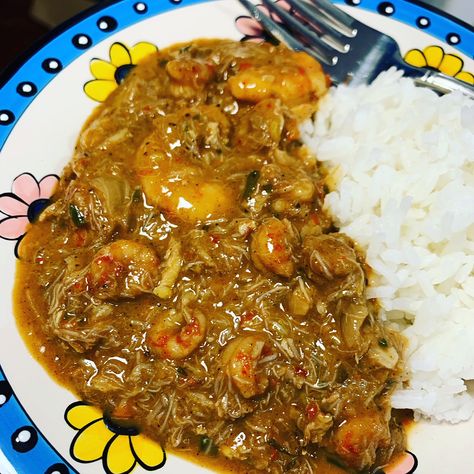 Crawfish, Shrimp, and Crab Étouffée Crawfish And Crab Etoufee, Shrimp And Crab Etouffee, Slow Cooker Crawfish Etoufee, Shrimp And Crawfish Ettouffe Recipe, Crawfish And Shrimp Etouffee, Shrimp And Crawfish Etoufee, Shrimp Etouffee Recipes Louisiana, Crawfish Etoufee Recipe Louisiana, Seafood Etouffee Recipe