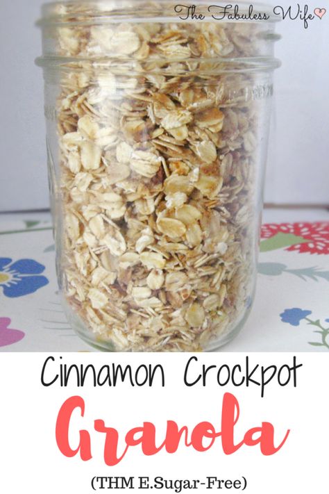 Aldi Menu Plan, Crockpot Granola, Trim Healthy Mama Breakfast, Trim Healthy Mama Diet, Trim Healthy Recipes, Thm Breakfast, Aldi Meal Plan, Trim Healthy Mama Plan, Trim Healthy Momma