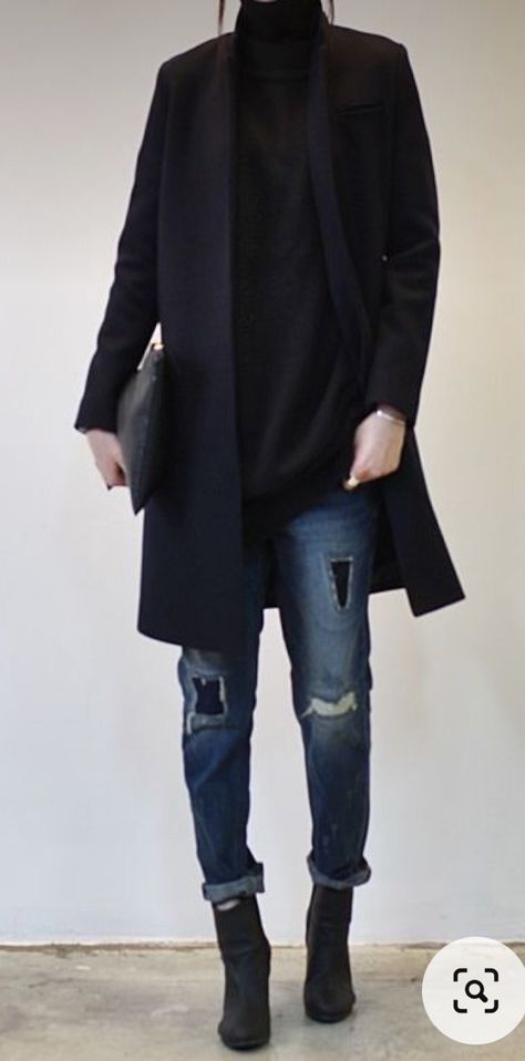 Latest Winter Fashion, Minimalist Moda, Mode Casual, 가을 패션, Looks Style, Mode Inspiration, Street Styles, Outfits Casuales, Black Jacket