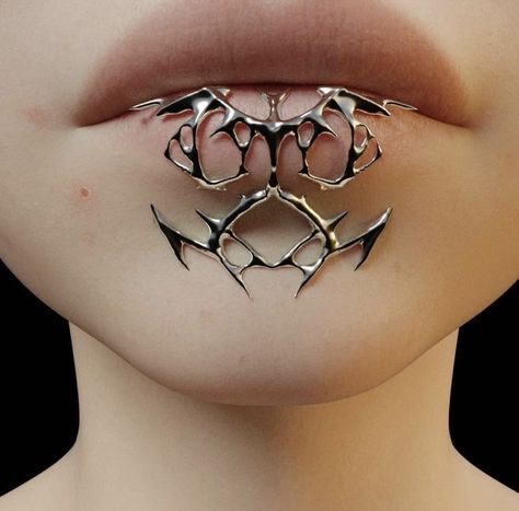 Dope Jewelry, Futuristic Fashion, Mode Inspo, Fantasy Jewelry, Body Mods, Diy Schmuck, Jewelry Inspo, Mode Inspiration, Piercing Jewelry