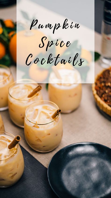 Th best pumpkin cocktail recipe idea for your Halloween party drinks made with pumpkin puree and vodka. #halloween #vodka #drink #alcohol Pumpkin Cocktail Recipes, Pumpkin Spice Cocktail, Strawberry Banana Milkshake, Spiced Cocktail, Halloween Party Drinks, Fall Cocktails Recipes, Fresh Pumpkin, Thanksgiving Cocktails, Halloween Cocktails